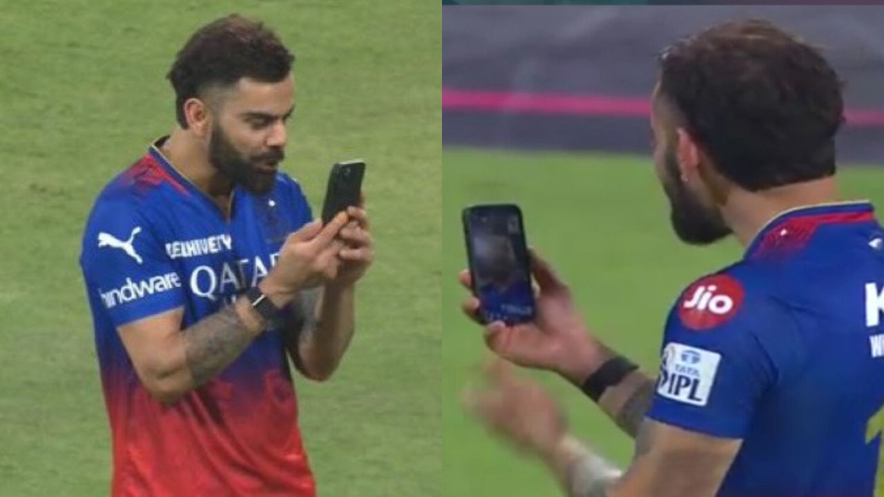See: After defeating PBKS in the 2024 Indian Premier League, Virat Kohli records video calls to Anushka Sharma,Vamika,and Akaay.